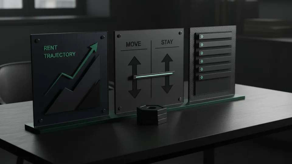 Rent Increase vs Move Break-Even Planner preview