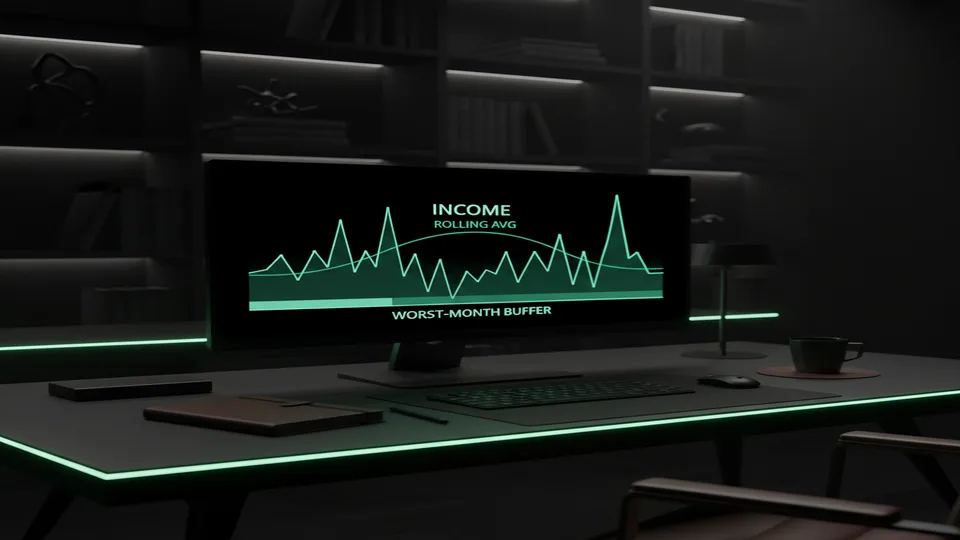Variable Income Budget Planner preview