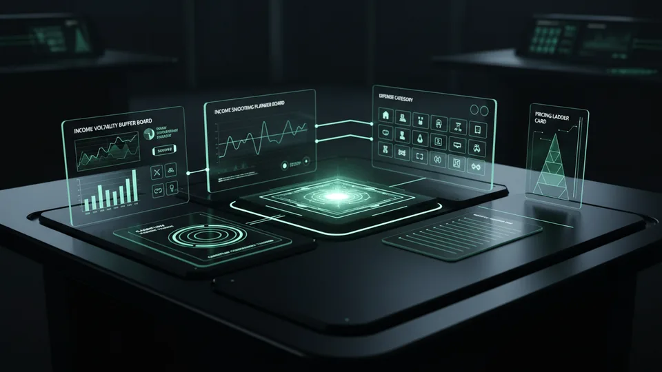 Variable-Income Buffer & Paycheck Smoothing Planner preview